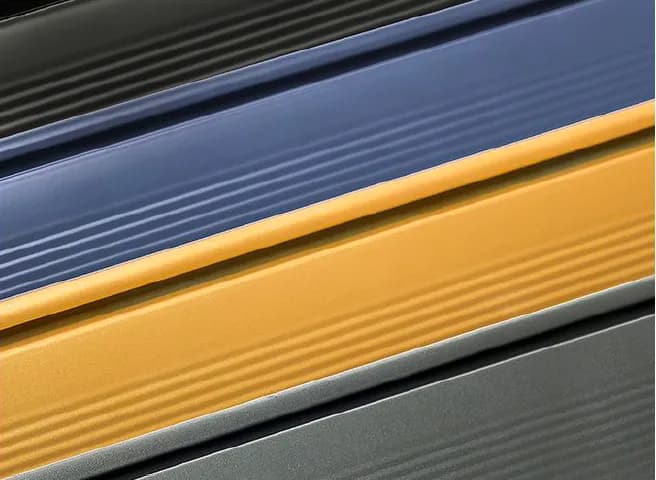 100mm foam-filled interlocking slat