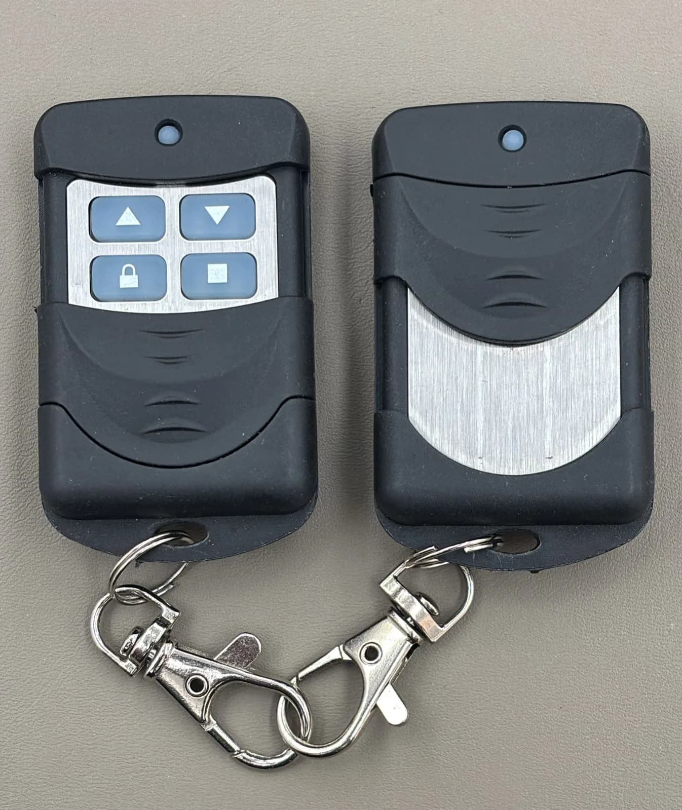 Pair of Galvanix wireless key-fob remotes