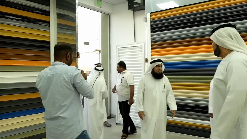 Galvanix finish showroom
